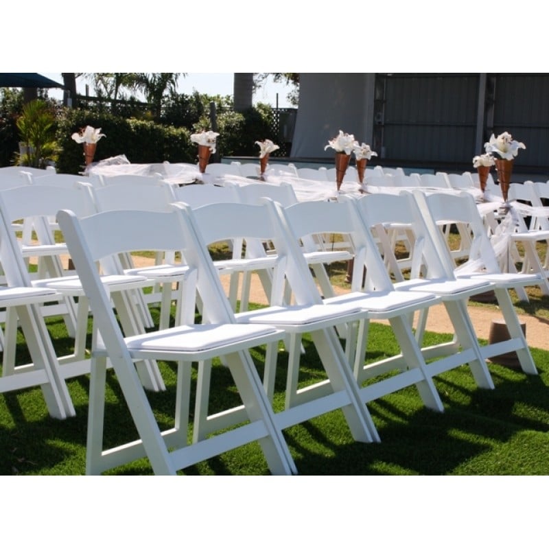 Americana Chair White Scenic Rim HIRE